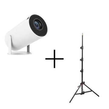 Pack Projetor HY300 + Tripé Profissional 210 cm - OnLike